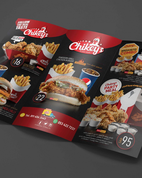 People holding social media icons